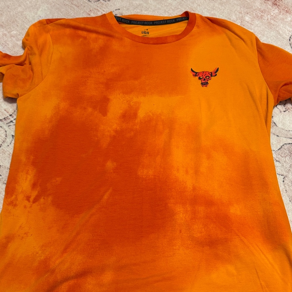 Project Rock Vivid Orange Graphic T-Shirt